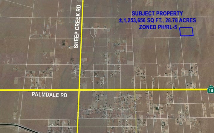 Pictures of Land property located at Eaby Rd, Phelan, CA 92371 for sales - image #1