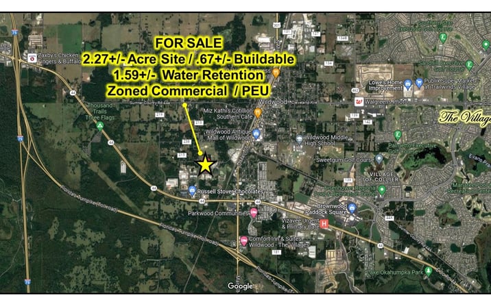 Pictures of Land property located at 1330 Kendall Dr, Wildwood, FL 34785 for sales - image #1