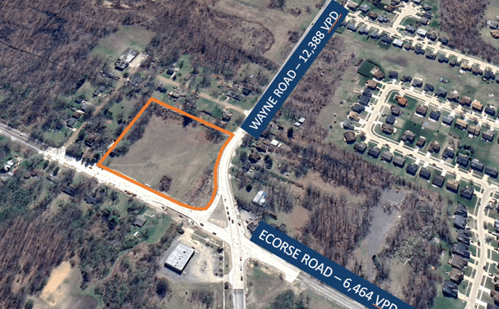 Pictures of Land property located at 35425 Ecorse Rd, Romulus, MI 48174 for sales - image #1
