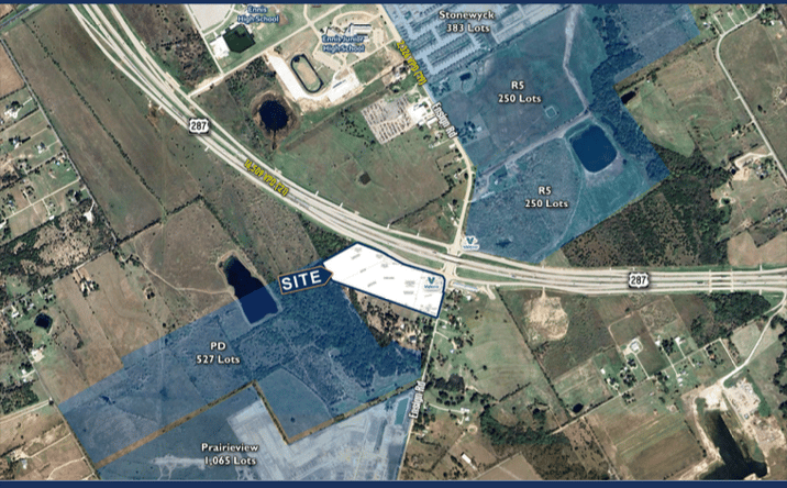 Pictures of Land property located at 4221 Ensign Rd, Ennis, TX 75119 for sales - image #1