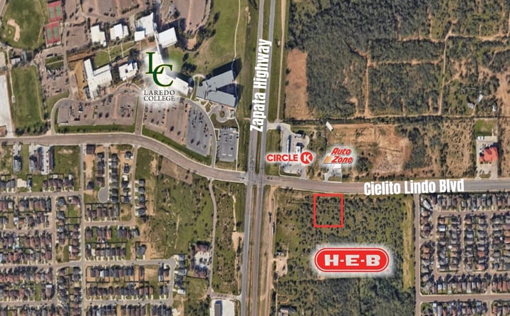 Pictures of Land property located at 105 Cielito Lindo Blvd, Laredo, TX 78046 for sales - image #1