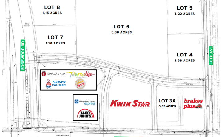 Pictures of Land property located at 3990 Blairs Ferry Road Lot 5, Hiawatha, IA 52233 for sales - image #1