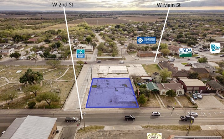 Pictures of Land property located at 606 W 2nd St, Rio Grande City, TX 78582 for sales - image #1