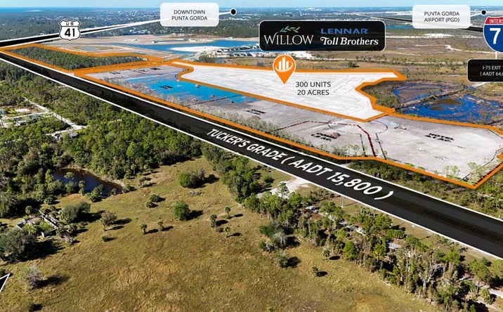 Pictures of Land property located at 28450 Tuckers Grade, Punta Gorda, FL 33955 for sales - image #1