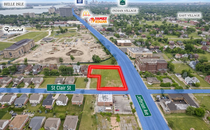 Pictures of Land property located at 10410 E Jefferson Ave, Detroit, MI 48214 for sales - image #1