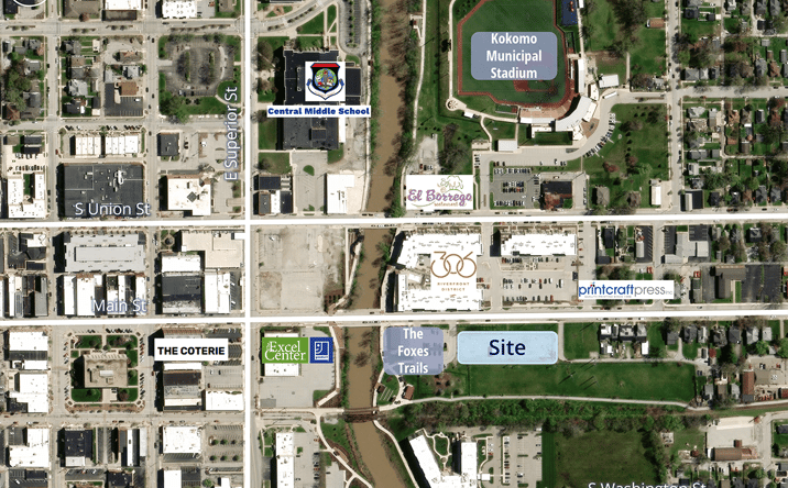Pictures of Land, Retail property located at 359 S Main St, Kokomo, IN 46901 for sales - image #1