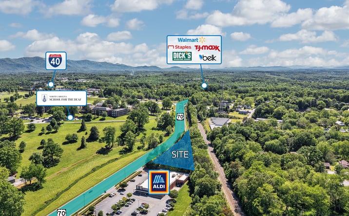 Pictures of Land property located at W Fleming Dr, Morganton, NC 28655 for sales - image #1
