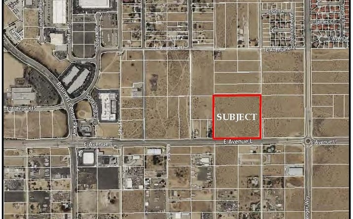 Pictures of Land property located at W Ave L, Lancaster, CA 93535 for sales - image #1