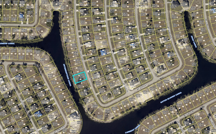 Pictures of Land property located at 4316 NE 21st Ave, Cape Coral, FL 33909 for sales - image #1