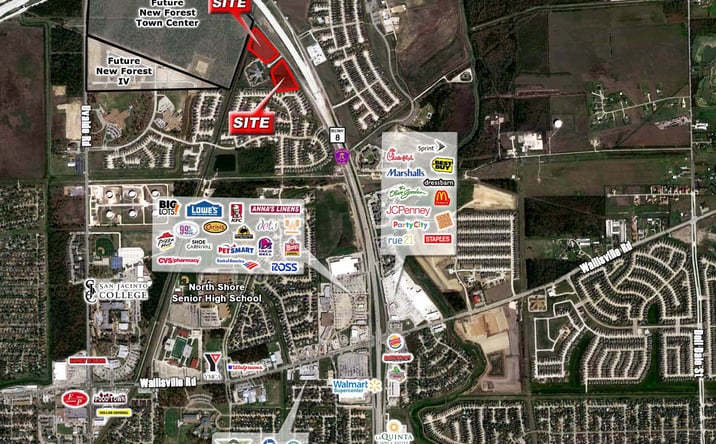 Pictures of Land property located at Karissa Court & Sam Houston, Houston, TX 77049 for sales - image #1