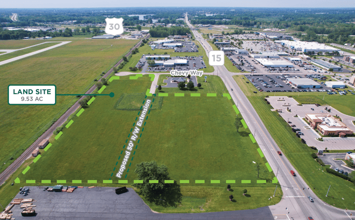 Pictures of Land property located at IN-15, Warsaw, IN 46582 for sales - image #1