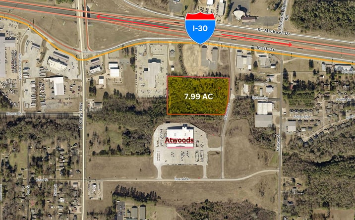Pictures of Land property located at 3 Atwoods Dr, Nash, TX 75569 for sales - image #1