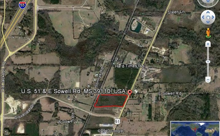 Pictures of Land property located at US-51, Madison, MS 39110 for sales - image #1