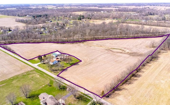 Pictures of Land property located at N 850 W, Fairland, IN 46126 for sales - image #1