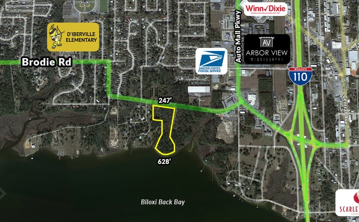 Pictures of Land property located at Brodie Ln, D'Iberville, MS 39540 for sales - image #1