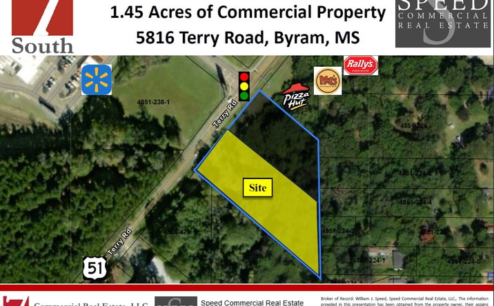 Pictures of Land property located at 5816 Terry Rd, Byram, MS 39272 for sales - image #1