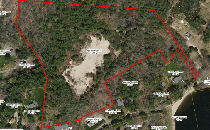 Pictures of Land property located at 47 N Shore Rd, Voluntown, CT 06384 for sales - image #1