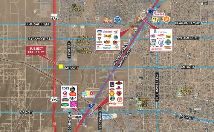 Pictures of Land property located at Mesa St, Victorville, CA 92392 for sales - image #1