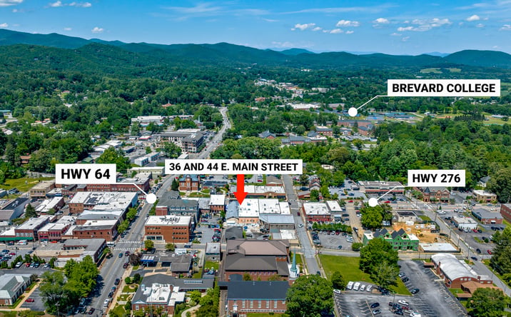 Pictures of Retail property located at 36 E Main St, Brevard, NC 28712 for sales - image #1