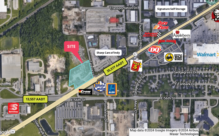 Pictures of Land property located at 10242 Pendleton Pike, Indianapolis, IN 46236 for sales - image #1