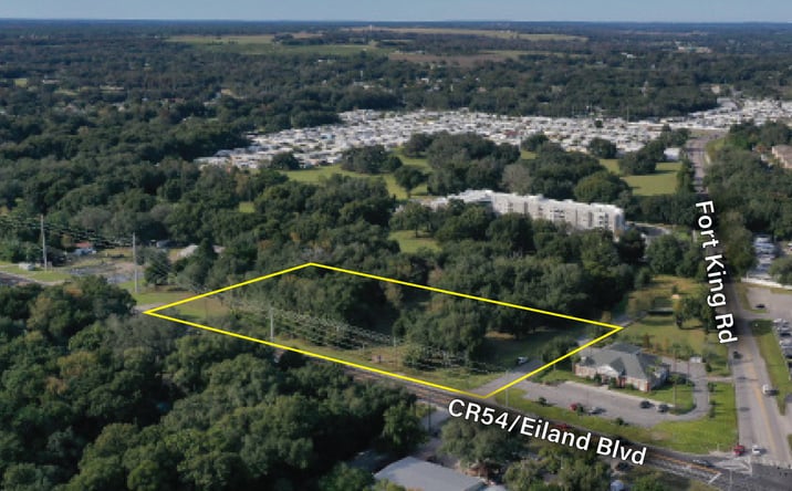 Pictures of Land property located at NWC Eiland Boulevard & Ft King Rd., Zephyrhills, FL 33542 for sales - image #1