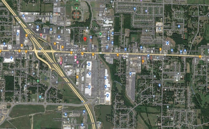 Pictures of Land property located at 1105 Bob Courtway Dr, Conway, AR 72032 for sales - image #1