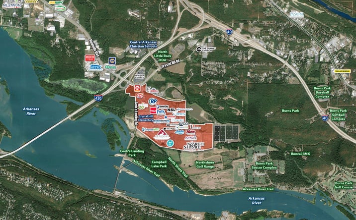 Pictures of Retail, Office property located at North Little Rock, North Little Rock, AR 72118 for sales - image #1