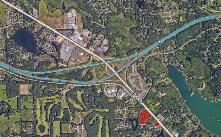 Pictures of Land property located at Dixie Highway & I-75,, Independence Township, MI 48346 for sales - image #1