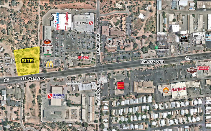 Pictures of Land property located at Rodeo Rd, Sedona, AZ 86336 for sales - image #1