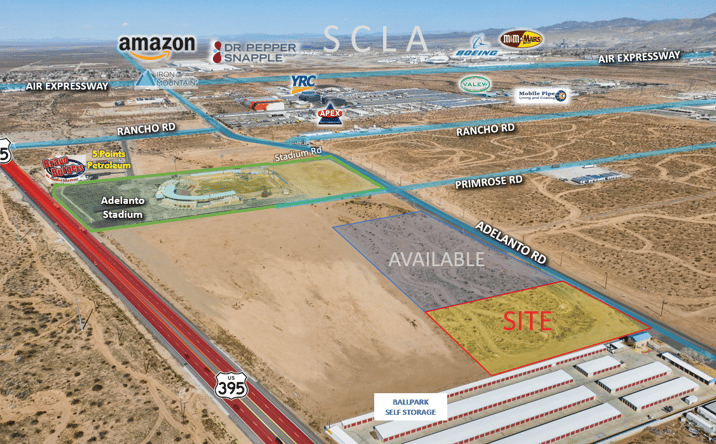 Pictures of Land property located at Adelanto Rd 3.46, Adelanto, CA 92301 for sales - image #1