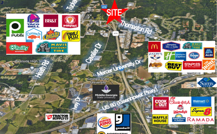Pictures of Land property located at 4228 Tucker Valley Rd, Macon, GA 31210 for sales - image #1