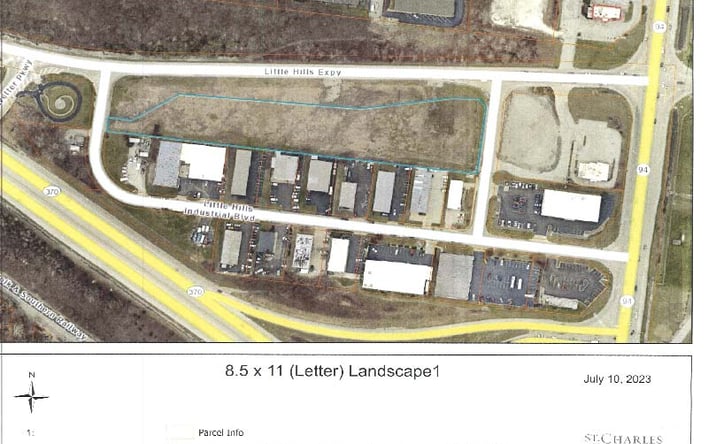 Pictures of Land property located at Little Hills Expy, Saint Charles, MO 63301 for sales - image #1