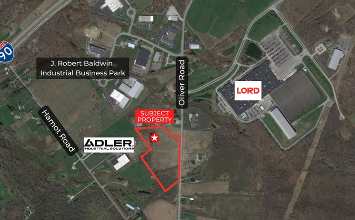 Pictures of Land property located at 8340 Oliver Rd, Erie, PA 16509 for sales - image #1