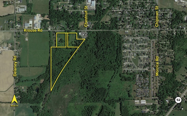 Pictures of Land property located at Krouse Rd, Owosso, MI 48867 for sales - image #1