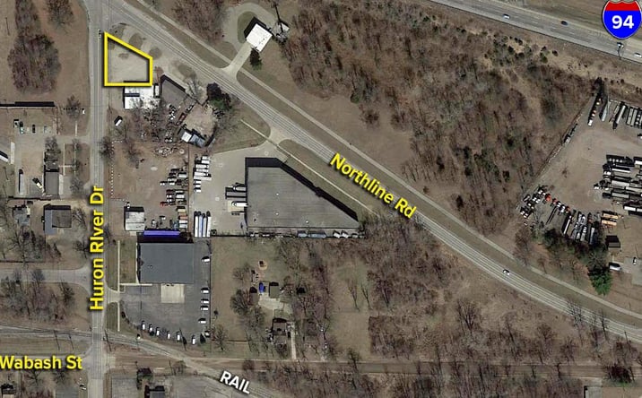 Pictures of Land property located at Northline Rd, Romulus, MI 48174 for sales - image #1