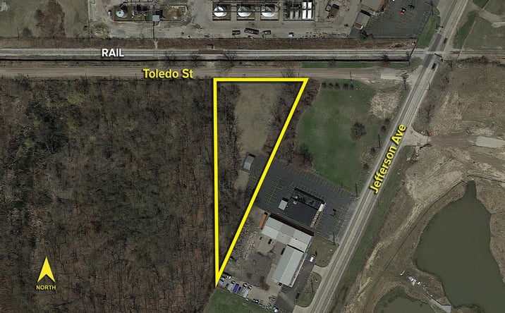 Pictures of Land property located at 5474 W Jefferson Ave, Trenton, MI 48183 for sales - image #1