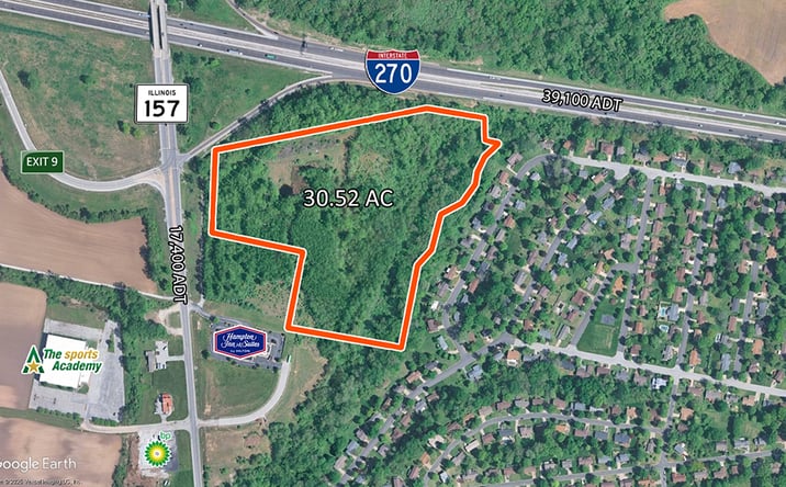 Pictures of Land property located at RT. 157, Glen Carbon, IL 62034 for sales - image #1