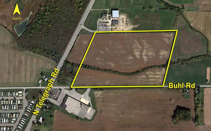 Pictures of Land property located at Buhl Road, Monroe, MI 48162 for sales - image #1