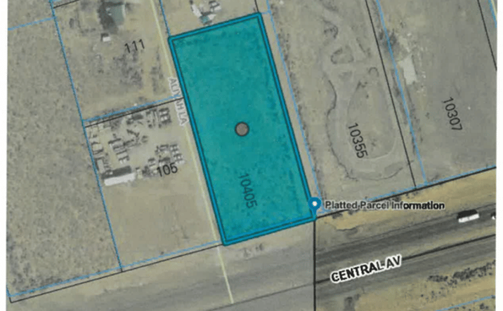 Pictures of Land property located at 10405 Central Ave NW, Albuquerque, NM 87121 for sales - image #1