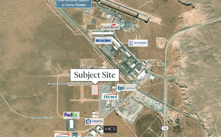 Pictures of Land property located at Avenida Divisadero, Santa Teresa, NM 88008 for sales - image #1