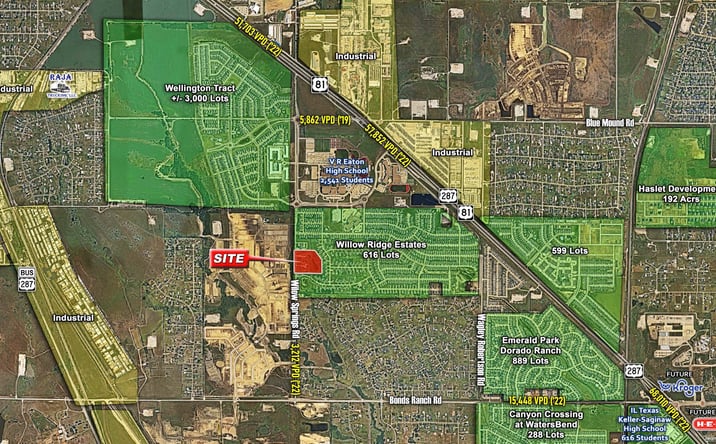 Pictures of Land property located at 11490 Willow Springs Rd, Haslet, TX 76052 for sales - image #1