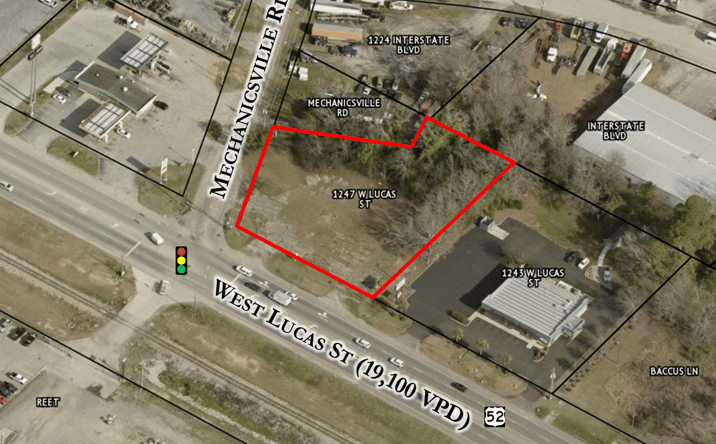 Pictures of Land property located at 1247 W Lucas St, Florence, SC 29501 for sales - image #1