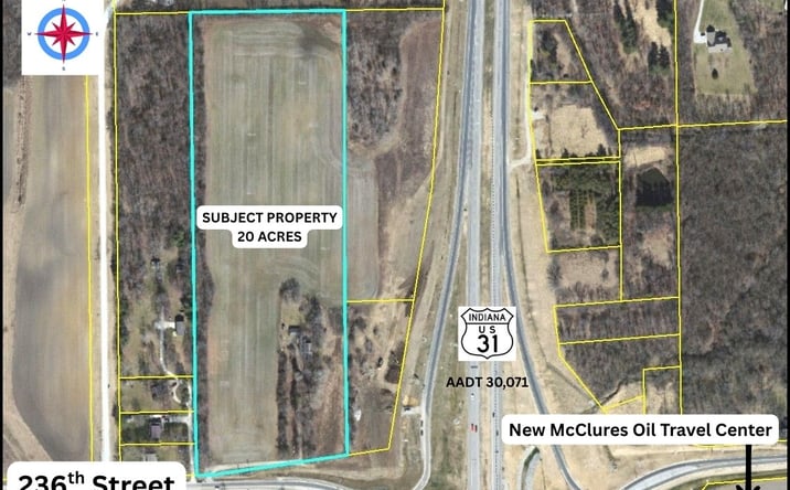 Pictures of Land property located at 1592 E 236th St, Arcadia, IN 46030 for sales - image #1