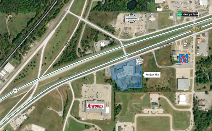 Pictures of Retail, Land property located at 1500 S George Nigh Expy, McAlester, OK 74501 for sales - image #1