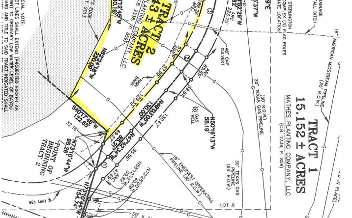 Pictures of Industrial property located at Tract 2 HIGHWAY 136, Sterlington, LA 71280 for sales - image #1