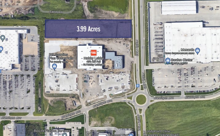 Pictures of Land property located at Pinnacle Prairie Trail-, Cedar Falls, IA 50613 for sales - image #1