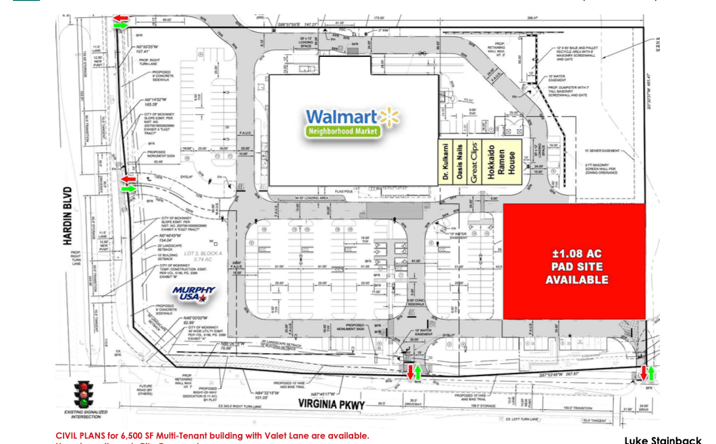 Pictures of Retail property located at 3300 Virginia Pkwy, McKinney, TX 75071 for sales - image #1