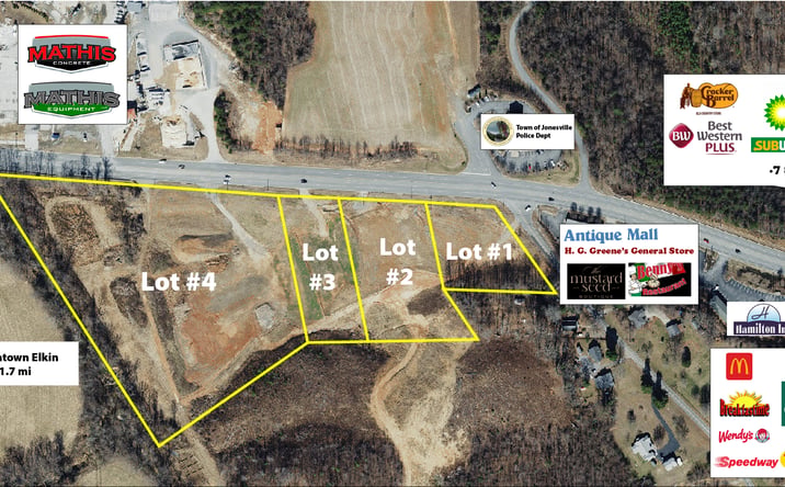 Pictures of Retail, Land property located at Winston Rd, Jonesville, NC 28642 for sales - image #1