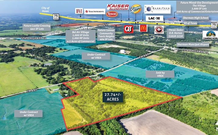 Pictures of Land property located at FM 697, Sherman, TX 75090 for sales - image #1