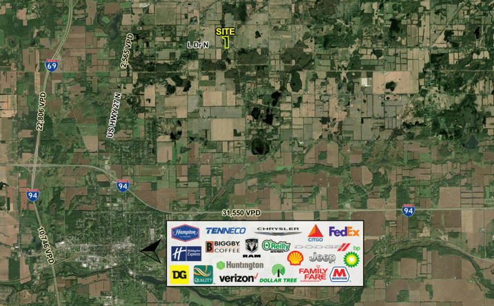Pictures of Business for Sale, Land property located at 19567 L DR N, Marshall, MI 49068 for sales - image #1
